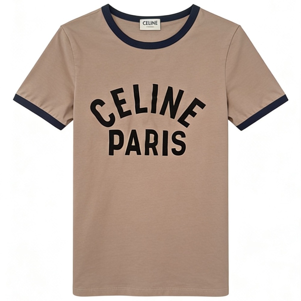 Celine Taupe Tee